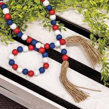 Americana Bead Garland - The Fox Decor